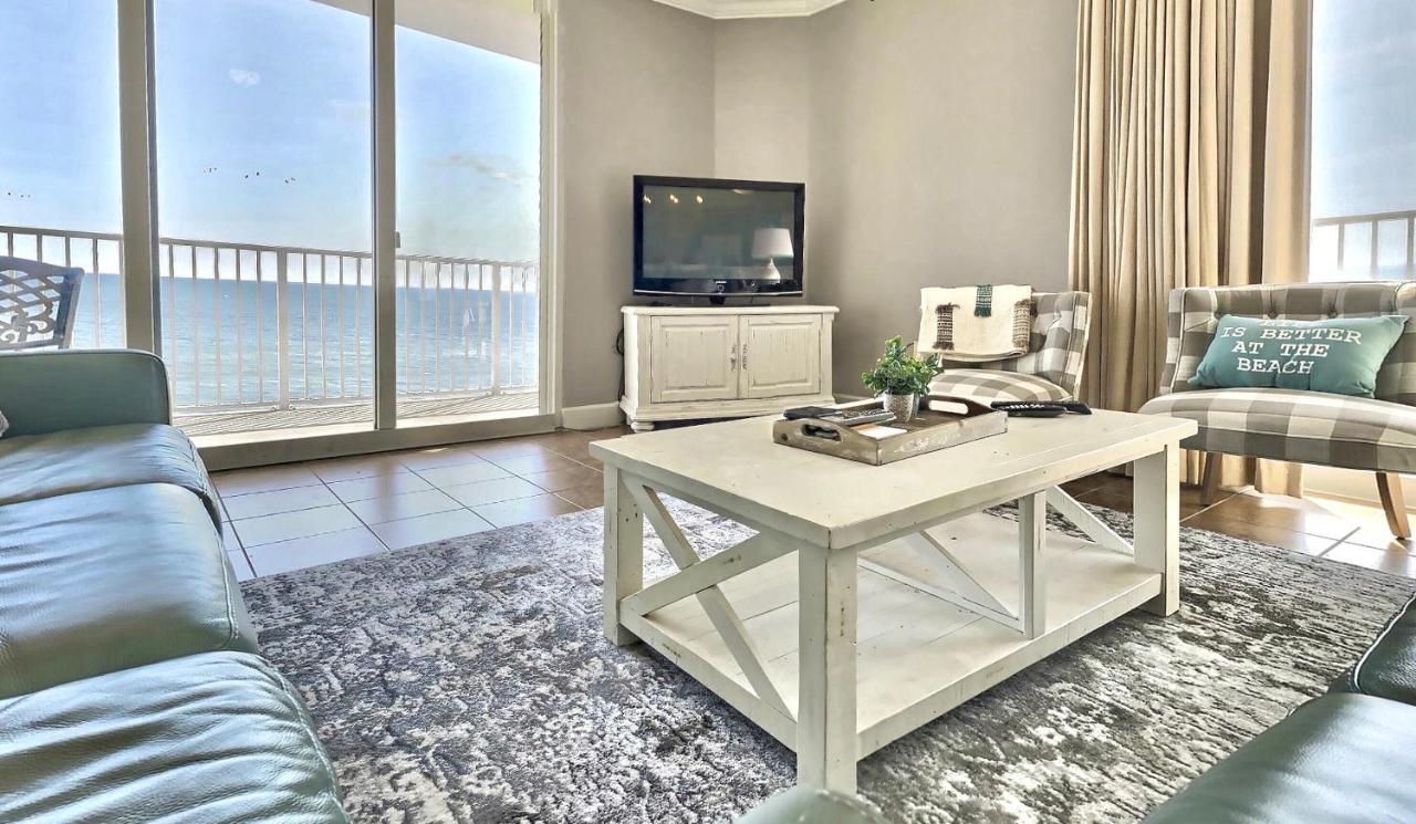 Happy Ours 2200 Sq Ft Corner Beachfront Sleeps 12 Panama City Beach Bagian luar foto