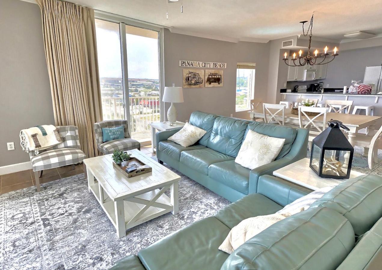 Happy Ours 2200 Sq Ft Corner Beachfront Sleeps 12 Panama City Beach Bagian luar foto