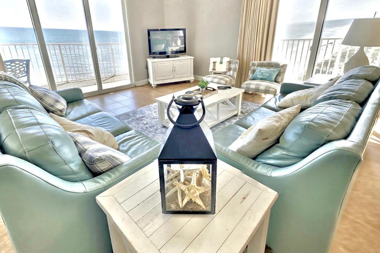 Happy Ours 2200 Sq Ft Corner Beachfront Sleeps 12 Panama City Beach Bagian luar foto