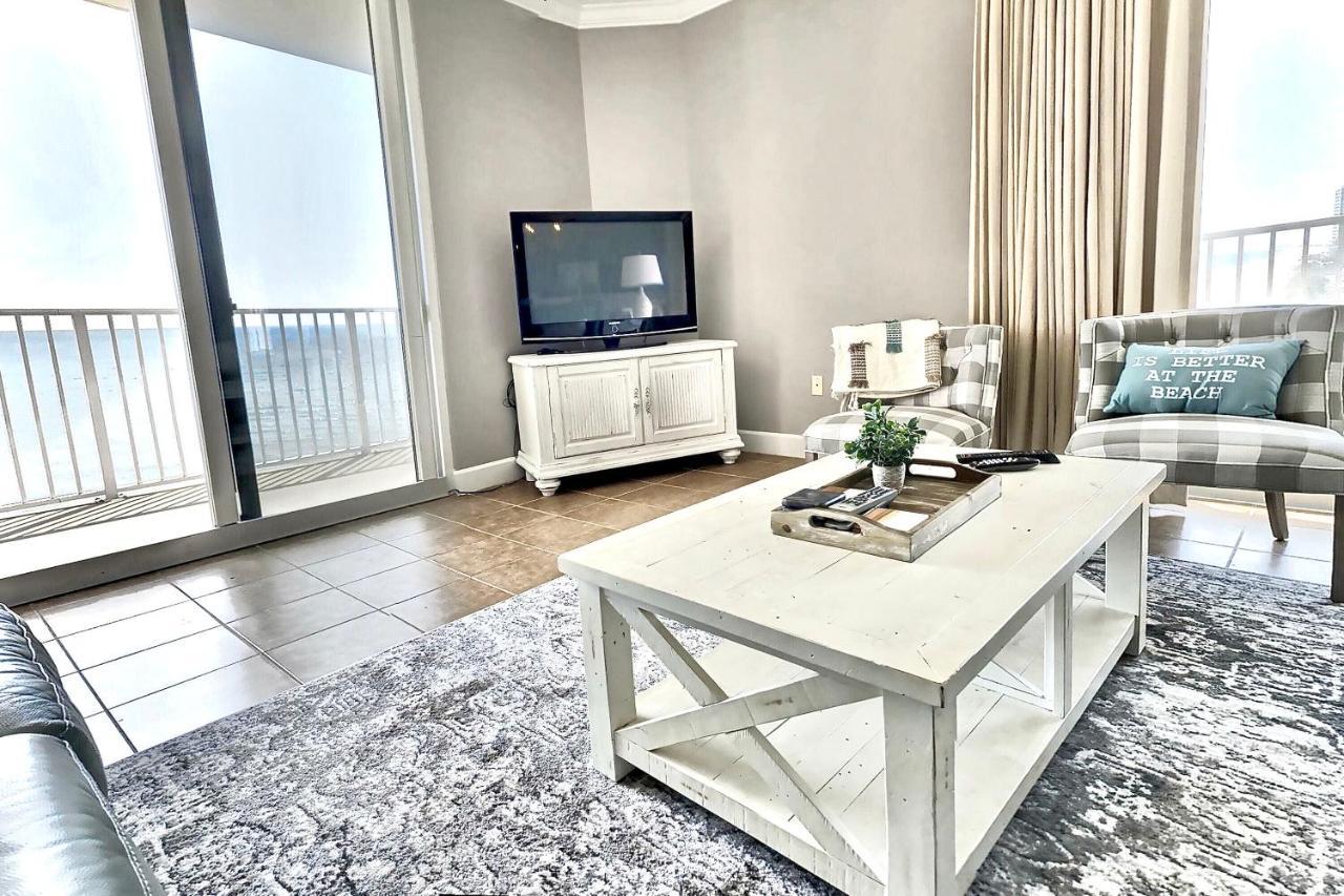Happy Ours 2200 Sq Ft Corner Beachfront Sleeps 12 Panama City Beach Bagian luar foto